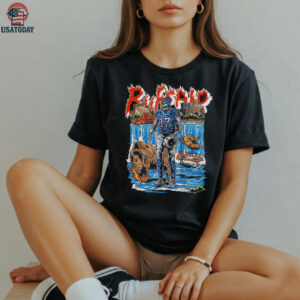 Vintage Josh Allen Buffalo Football T shirt
