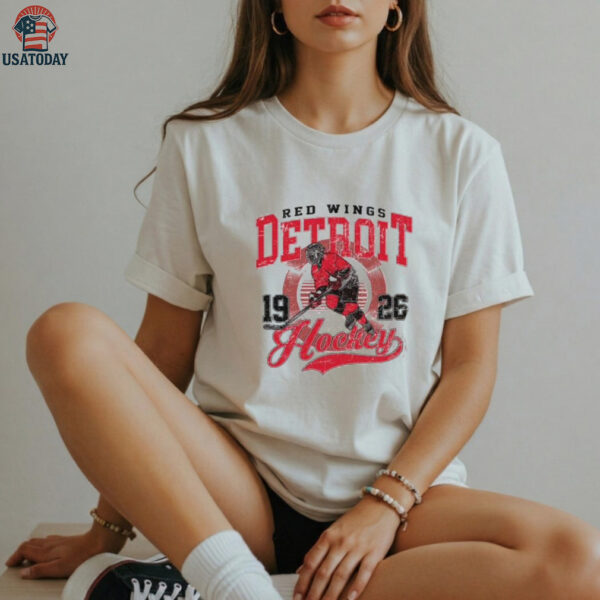 Vintage Red Wings hockey Detroit EST 1926 ShirT