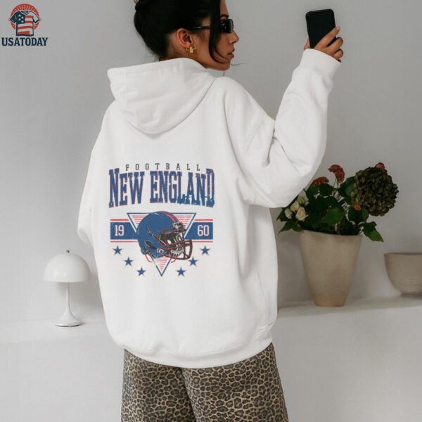 Vintage style New England Football shirt