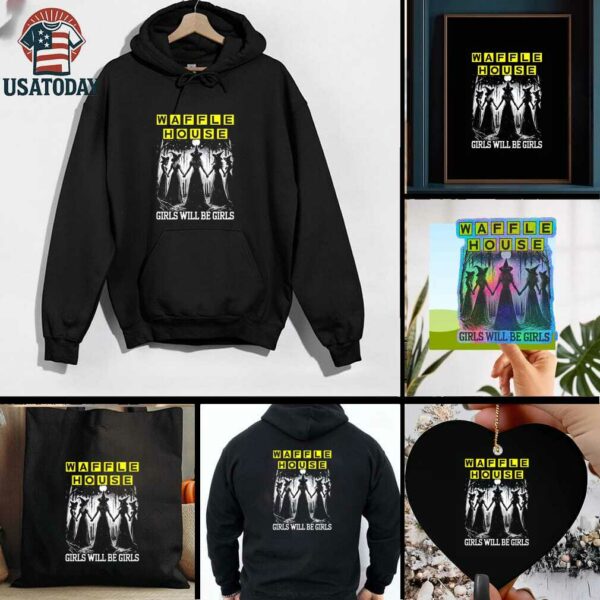 Waffle House Will Be Girls Witch Halloween shirt
