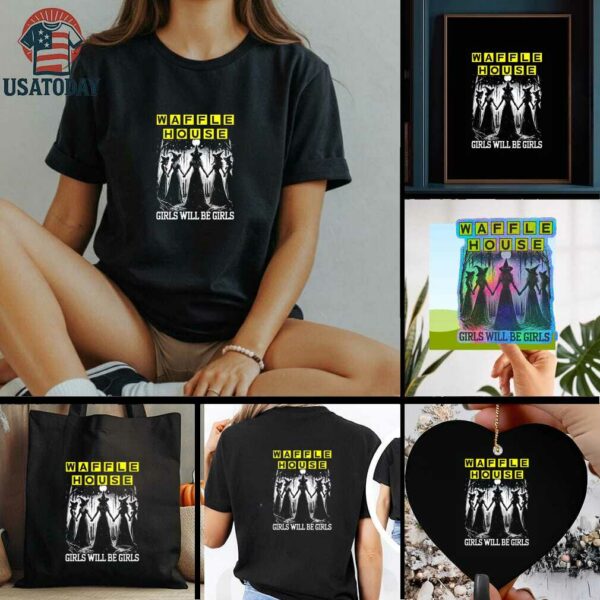 Waffle House Will Be Girls Witch Halloween shirt