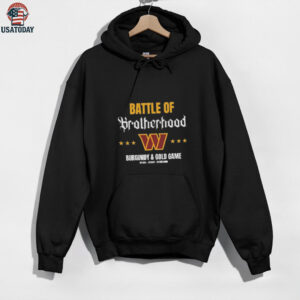 Washington Commanders Battle Of Brotherhood Burgundy & Gold Game Shirts