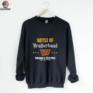 Washington Commanders Battle Of Brotherhood Burgundy & Gold Game Shirts