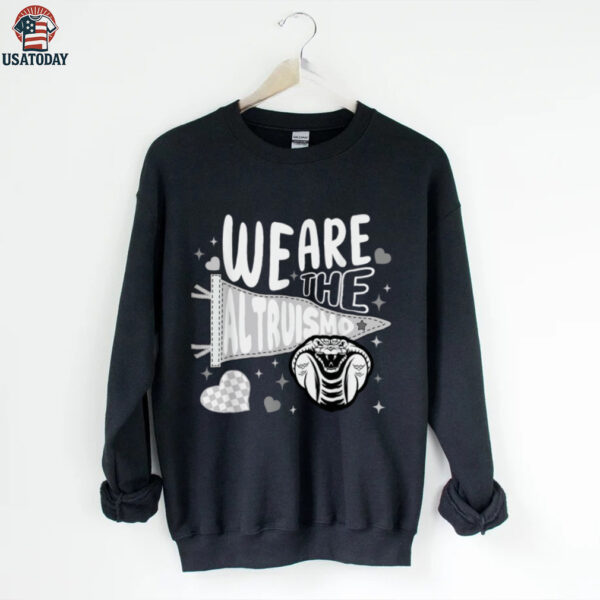 We Are Altruismo Retro Mascot School Cheering Shirt