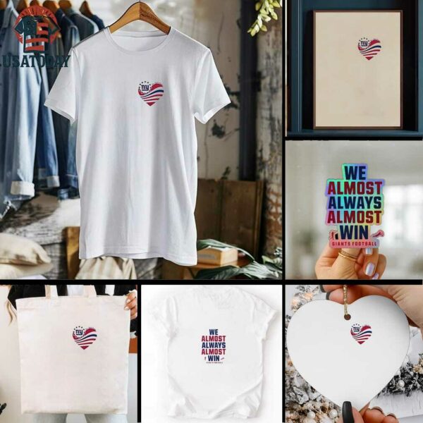 We almost always almost win New York Giants football shirt