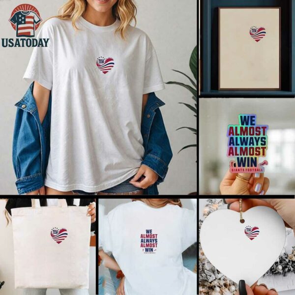 We almost always almost win New York Giants football shirt