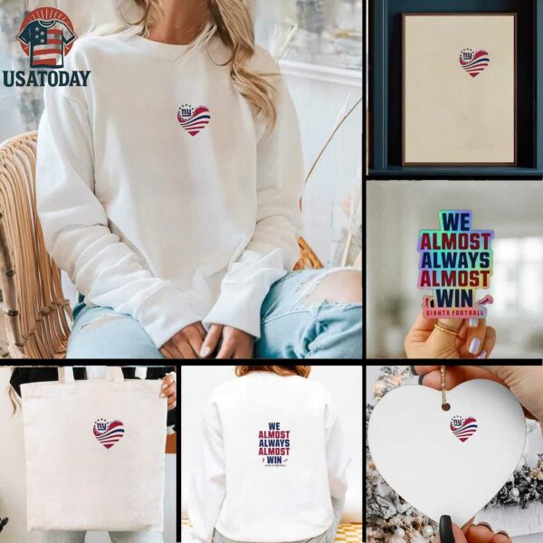 We almost always almost win New York Giants football shirt