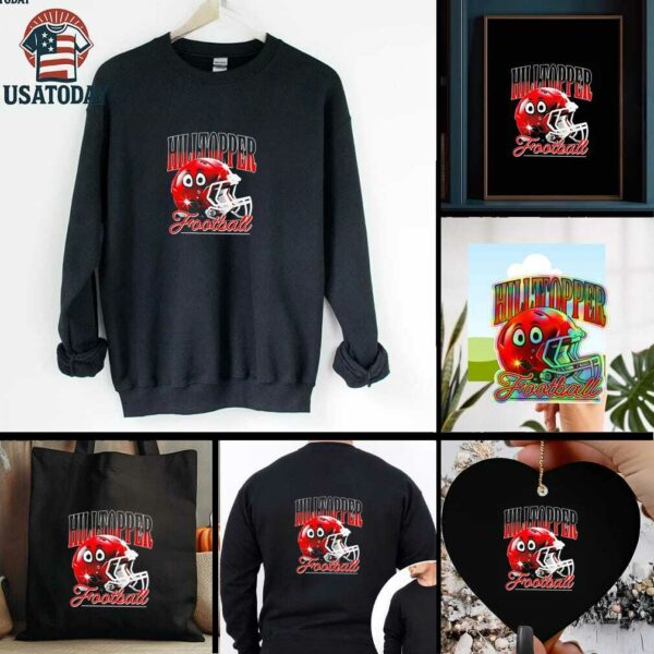 Western Kentucky Hilltoppers Football helmet eyes shirt