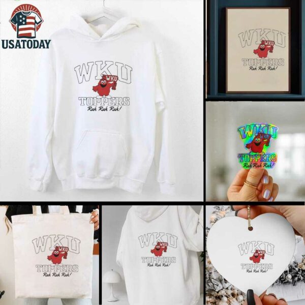 Western Kentucky Toppers Big Red mascot shirt