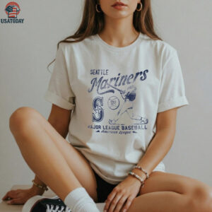 White Seattle Mariners Regional Batter Foundation T Shirt