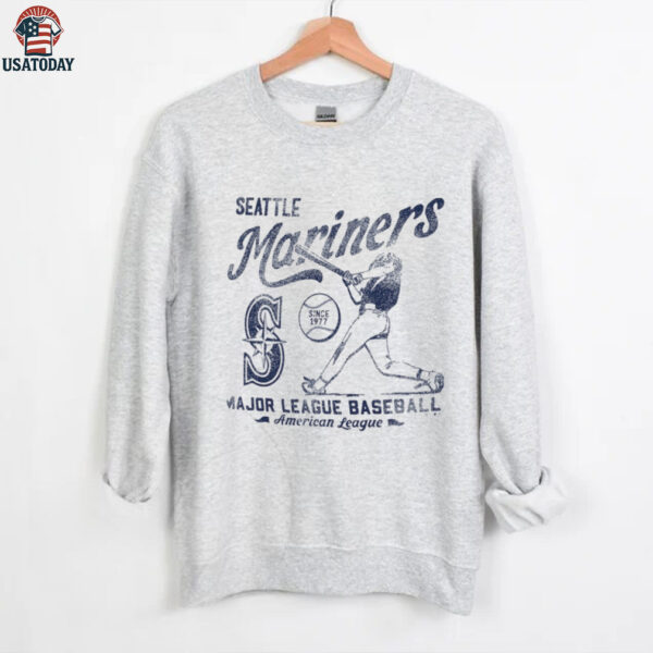 White Seattle Mariners Regional Batter Foundation T Shirt