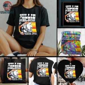 Willie Nelson Houston Texas February 1985 shirt