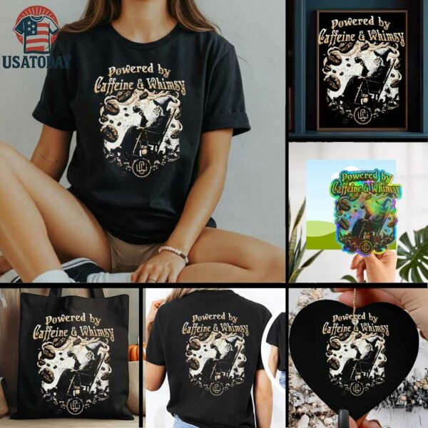 Wizard powered by caffeine and whimsy shirt