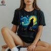 Wolf Starry Night Howling Moon Kid Shirt