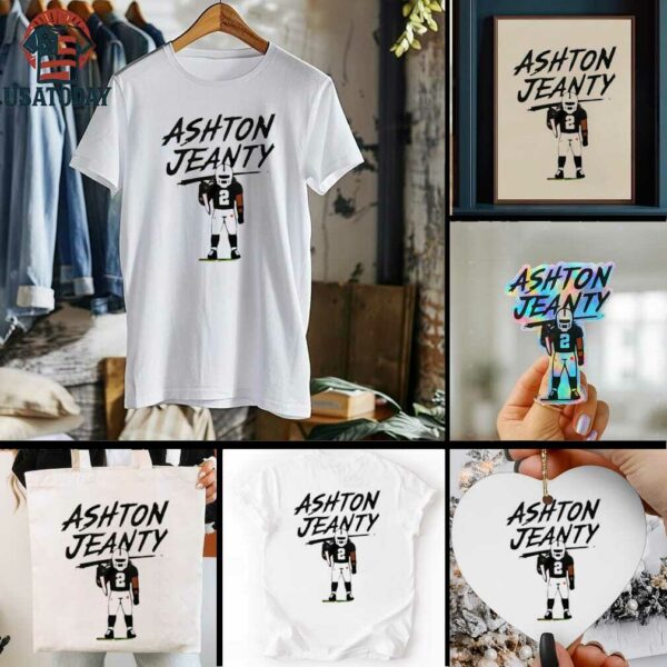 Ashton Jeanty Las Vegas Raiders Football Cartoon shirt