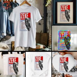 Zeke Australia 2025 Tour T shirts