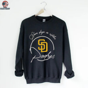 2025 MLB Postseason Slam San Diego Padres October 2 sided t shirt
