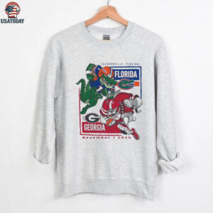 2025 Rivalry Game Georgia Bulldogs Vs Florida Gators Mascot shirt
