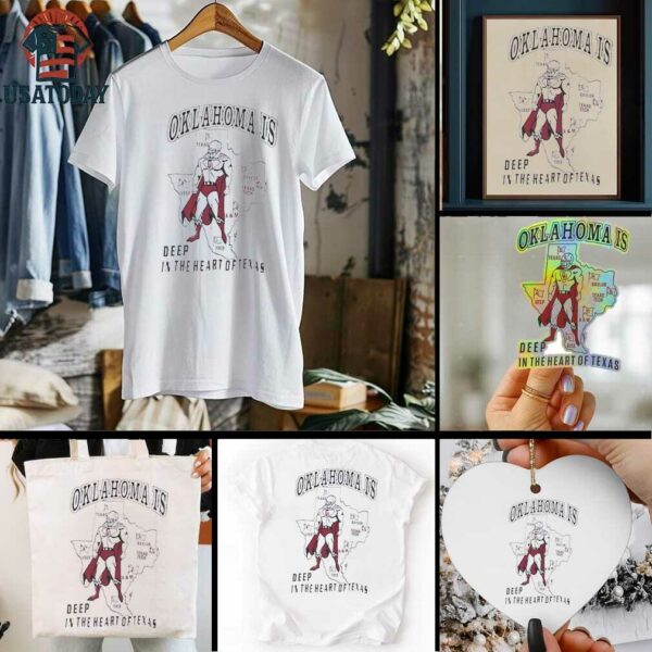 Oklahoma is deep in the heat of Texas Oklahoma Sooners shirt