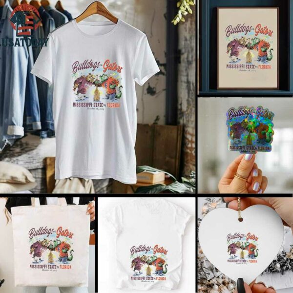 Mississippi State Bulldogs vs Florida Gators mascots 2025 SEC showdown shirt
