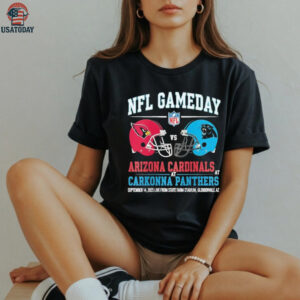 Arizona Cardinals vs Carolina Panthers Sep 14 2025 State Farm Stadium Gameday shirt
