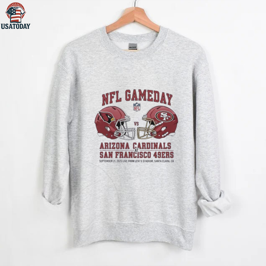 Arizona Cardinals vs San Francisco 49ers Sep 21 2025 Levi’s Stadium Gameday shirt Arizona Cardinals vs San Francisco 49ers Sep 21 2025 Levi’s Stadium Gameday shirt