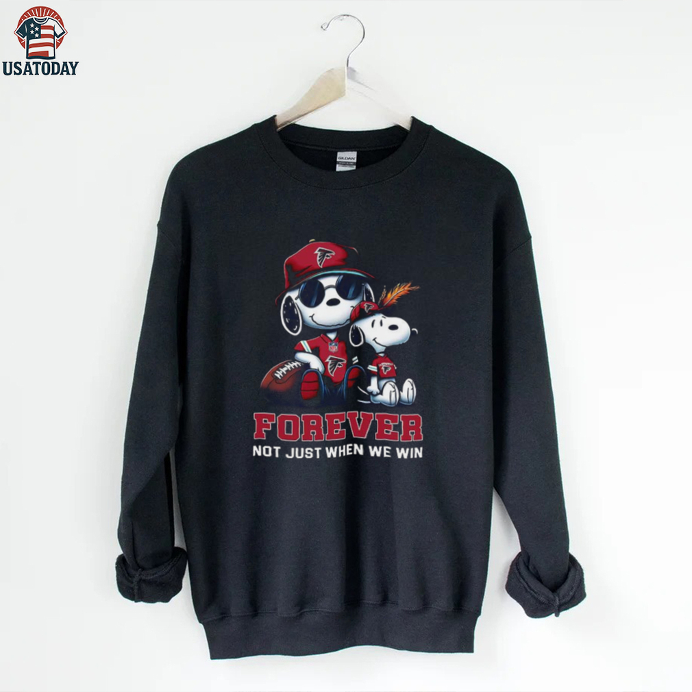 Atlanta Falcons Peanuts Snoopy Forever shirt Atlanta Falcons Peanuts Snoopy Forever shirt