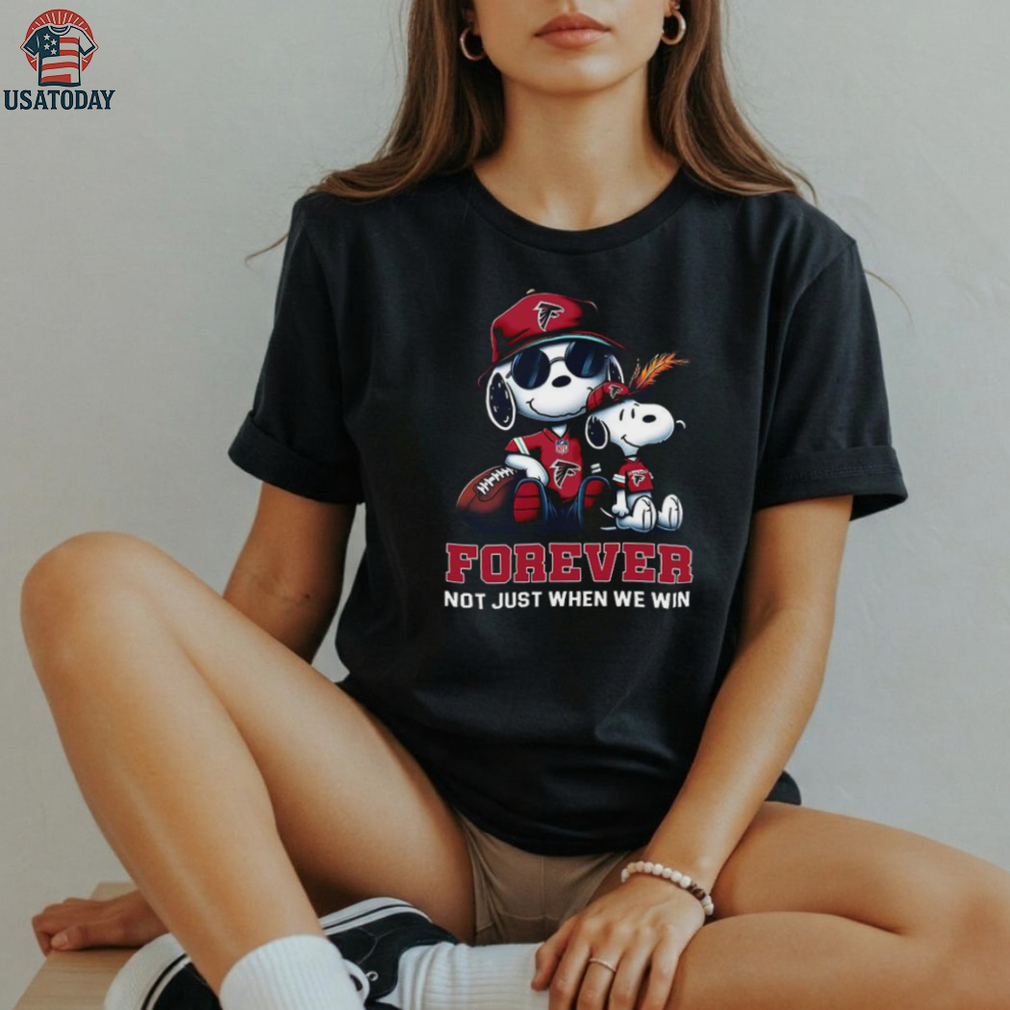 Atlanta Falcons Peanuts Snoopy Forever shirt Atlanta Falcons Peanuts Snoopy Forever shirt