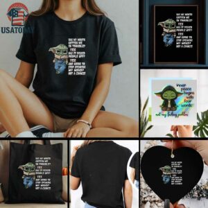Baby Yoda has my mouth gotten me in trouble yes has it pissed people off yes ami going to stop t shirt