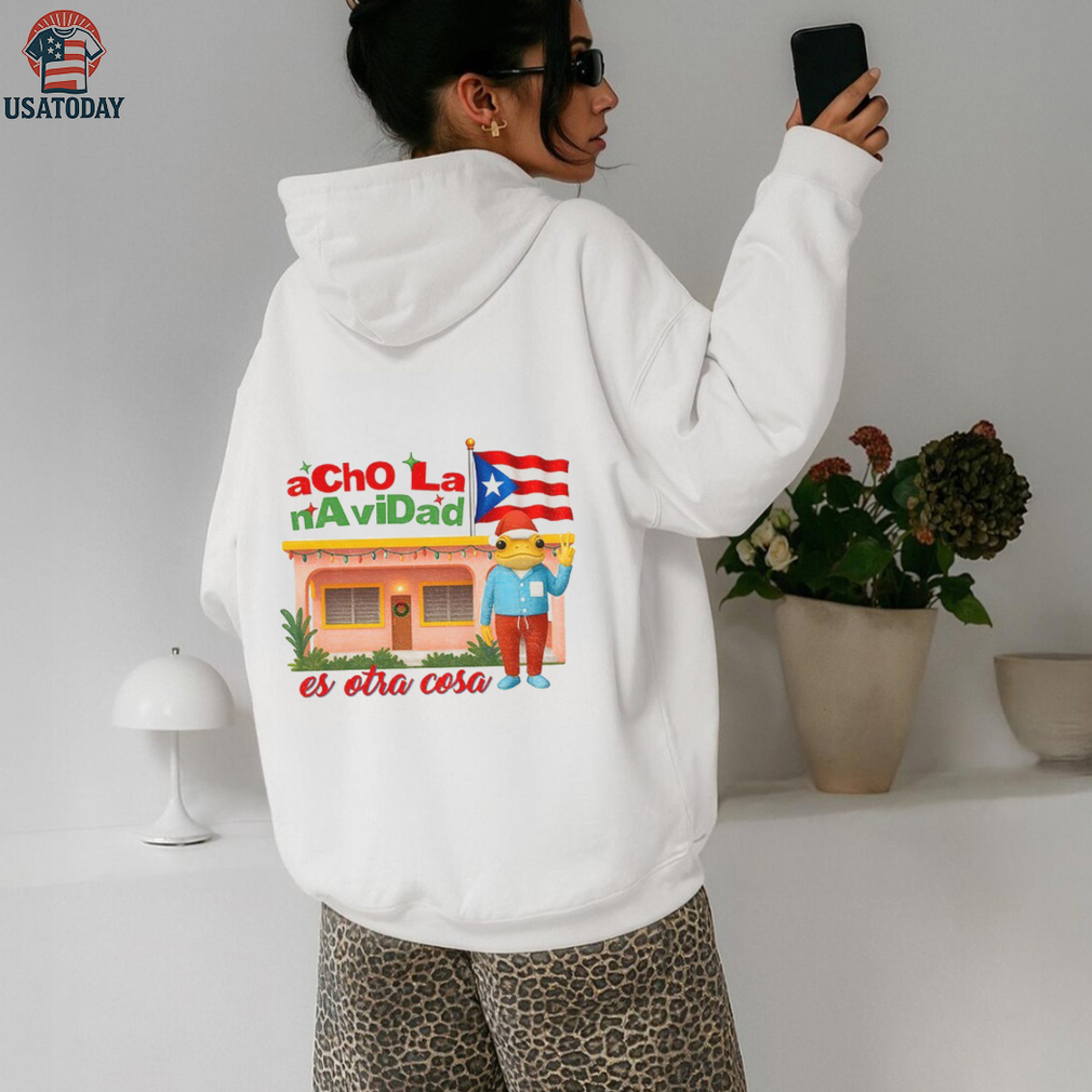 Bad Bunny Acho La Navidad Es Otra Cosa Puerto Rico Christmas shirt Bad Bunny Acho La Navidad Es Otra Cosa Puerto Rico Christmas shirt