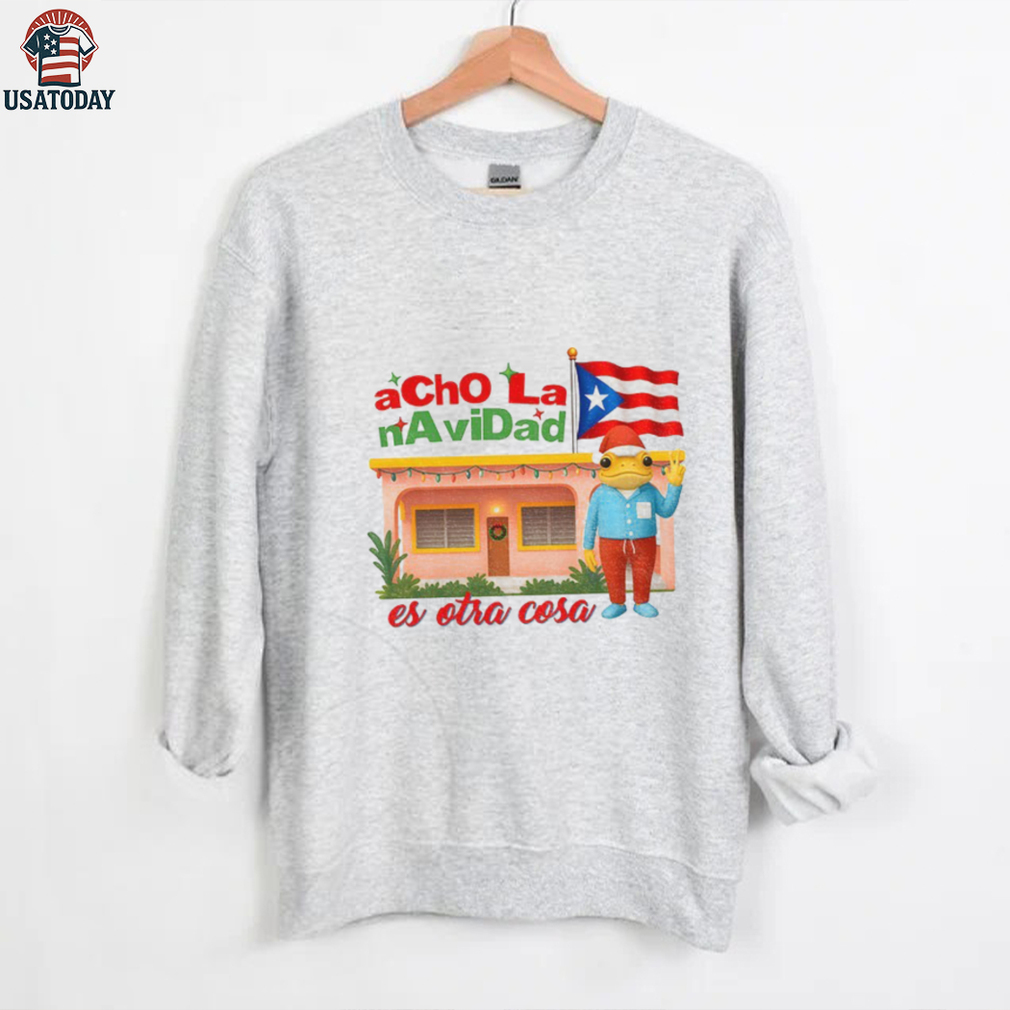 Bad Bunny Acho La Navidad Es Otra Cosa Puerto Rico Christmas shirt Bad Bunny Acho La Navidad Es Otra Cosa Puerto Rico Christmas shirt