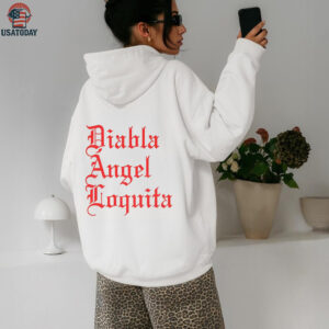 Bad Bunny Diabla Angel Loquita Valentines Day shirt