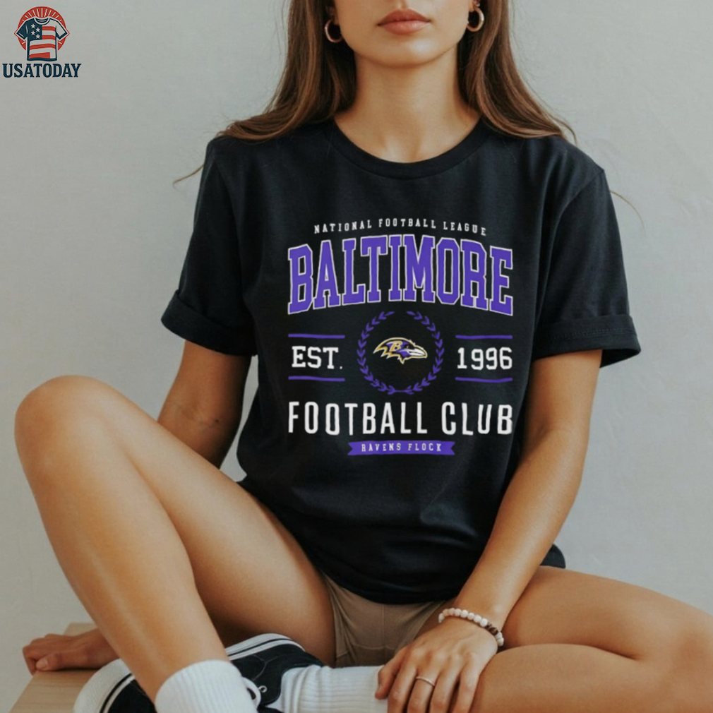 Baltimore Ravens Football Club National Football League est 1996 Ravens Flock shirt Baltimore Ravens Football Club National Football League est 1996 Ravens Flock shirt