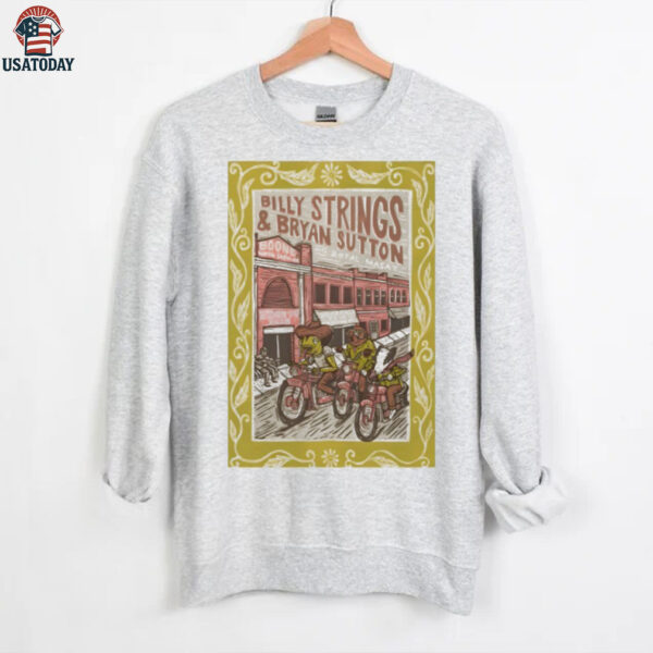 Billy Strings And Bryan Sutton With Royal Masat Schaefer Center For The Performing Arts In Boone NC Sep 11 12 2025 Poster Shirt