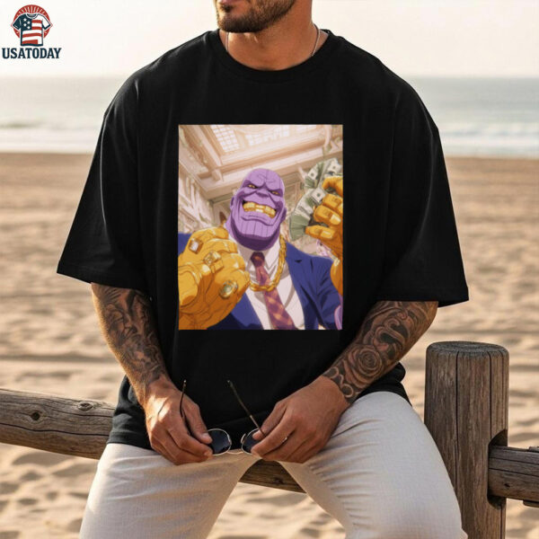 Blinged Out Thanos Boss Tee