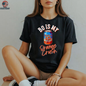 Bo Is My Orange Crush Denver beer can football shirt