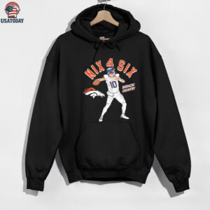 Bo Nix Denver Broncos Player Illustrative Pack shirt