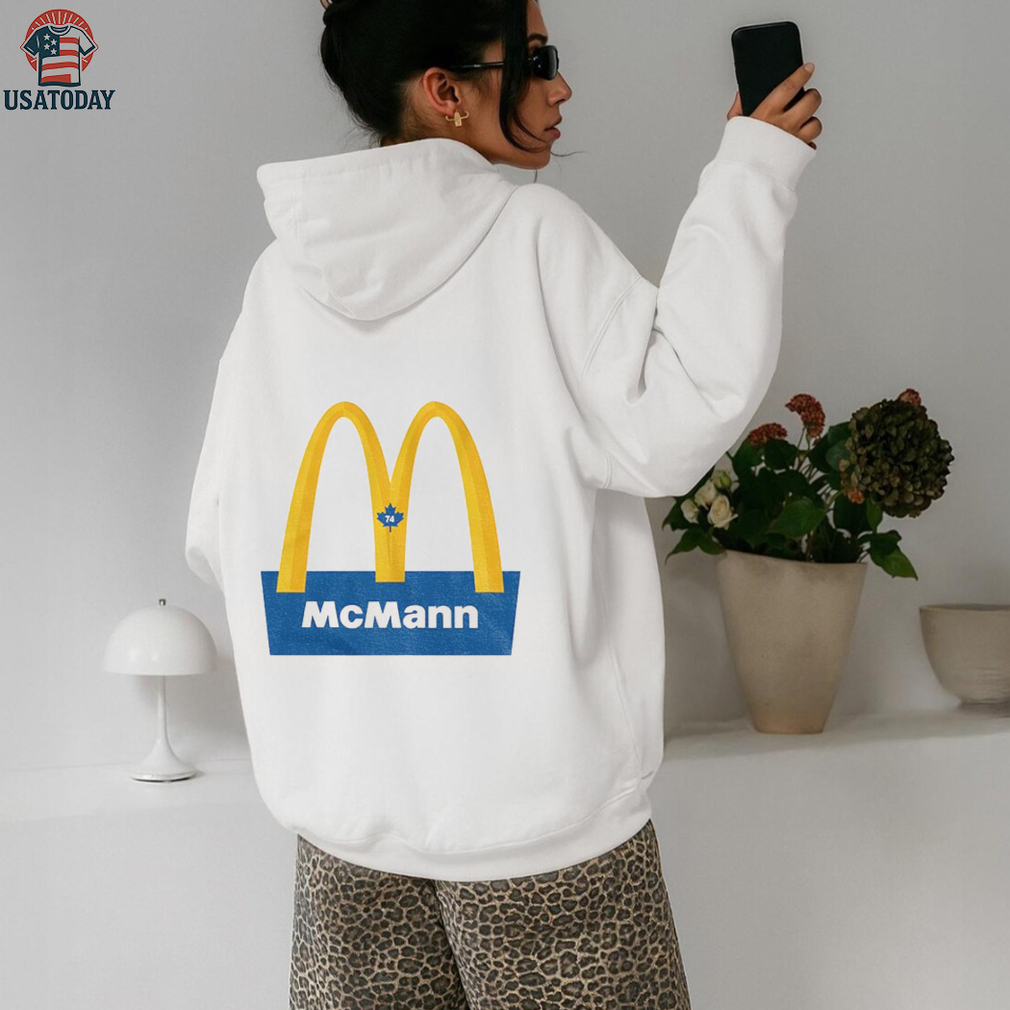 Bobby McMann Toronto Maple Leafs Hockey x McDonald’s McMann shirt Bobby McMann Toronto Maple Leafs Hockey x McDonald’s McMann shirt