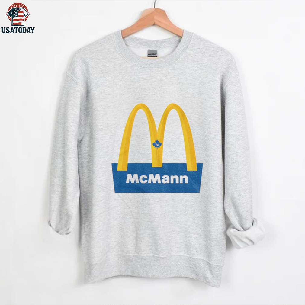 Bobby McMann Toronto Maple Leafs Hockey x McDonald’s McMann shirt Bobby McMann Toronto Maple Leafs Hockey x McDonald’s McMann shirt