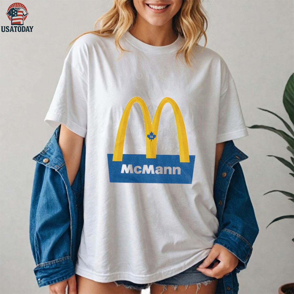 Bobby McMann Toronto Maple Leafs Hockey x McDonald’s McMann shirt Bobby McMann Toronto Maple Leafs Hockey x McDonald’s McMann shirt
