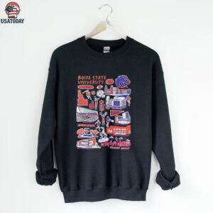 Boise State Broncos vintage logo art shirt