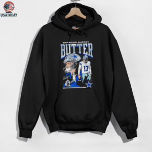 Brandon Aubrey kicker Dallas Cowboys football signature shirt