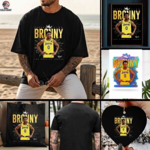 Bronny James Los Angeles Lakers T Shirt