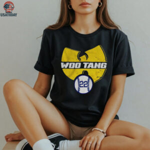 Bryan woo Seattle Mariners Baseball MLB Wu Tang Clan logo shirt