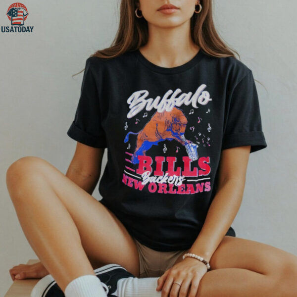 Buffalo Bills Football NFL Backers New Orleans Bills Mafia vintage shirt