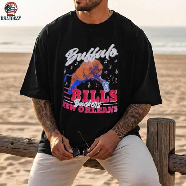 Buffalo Bills Football NFL Backers New Orleans Bills Mafia vintage shirt