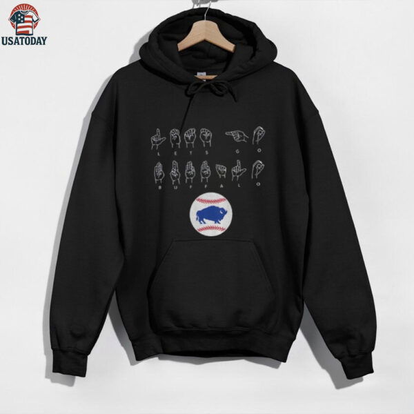 Buffalo Bills Football NFL bisons let’s go Buffalo asl language shirt