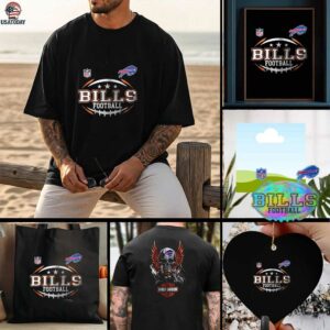 Buffalo Bills NFL Harley Davidson motorcycle graphic shirt