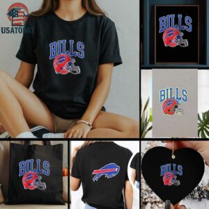 Buffalo Bills the red helmet shirt