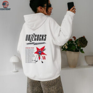 Buzzcocks Attitude Adjustment 2026 EU tour schedule dates list shirt